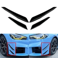Front Bumper Splitter Side Skirt Spoiler For BMW M2 G87 2023-2024