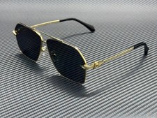 VERSACE VE2284 10026G Gold Grey Mirror Men's 63 mm Sunglasses