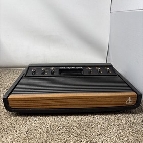 Atari 2600 Heavy Sixer Console In Box Chess Piece Box Tested Works Bundle