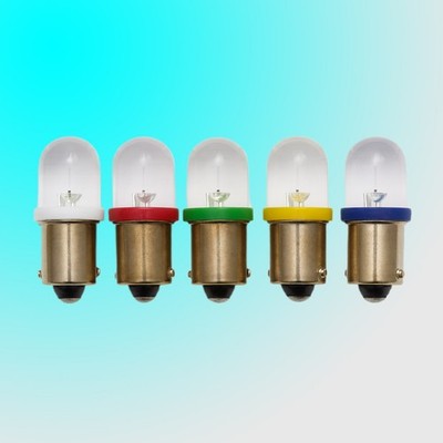 LED Ba9s 12V 24V 130V 230V weiß rot grün gelb blau Signal LED ACDC Kleinröhre
