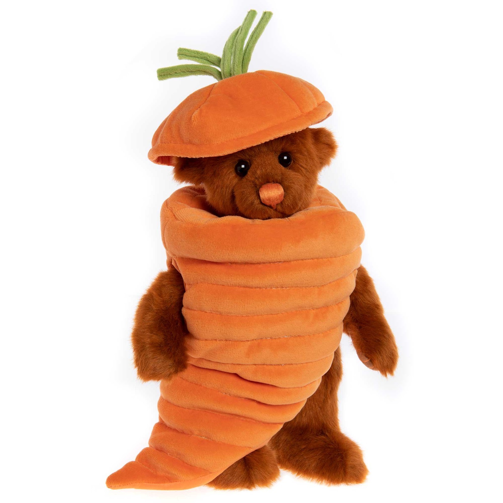 Charlie Bears - Chantenay - Carrot Plush Soft Toy Collectable Removable Outfit