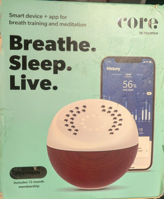 NEW Hyperice Core Premium Smart Meditation Trainer