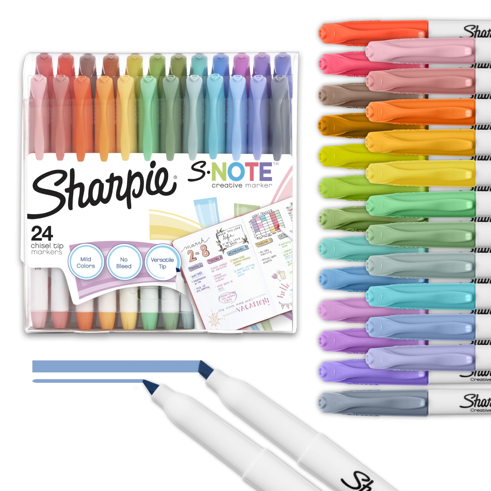 Pastel Highlighters Art Marker Set Assorted C...