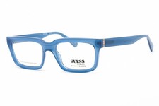 NEW Guess GU8253 092 Blue 53mm Eyeglasses
