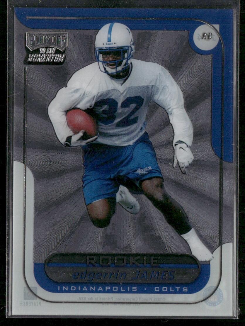 1999 Playoff Momentum SSD #154 Edgerrin James RC