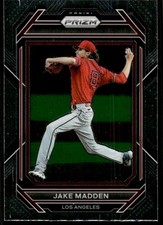 2023 Panini Prizm Jake Madden Los Angeles Angels #61