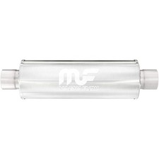 Magnaflow 12867 Exhaust Muffler 3 Inletoutlet 5x5x14 Round Stainless Magnaflow 12867 Exhaust Muffler 3 Inletoutlet 5x5x14 Round Stainless