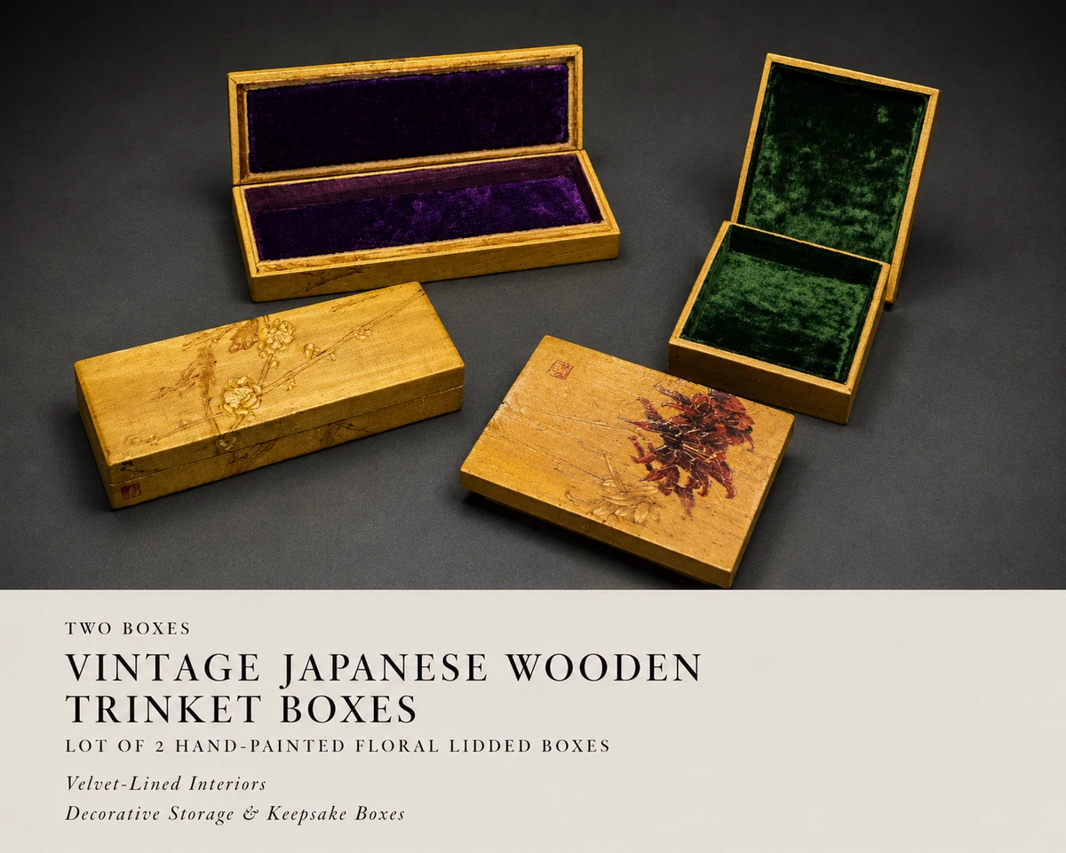 25+ Japanese Wood Box In Antique Wooden Boxes for sale | Updated