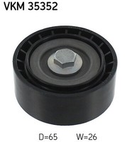 Skf Vkm 35352 Deflection/Umlenkrolle, Keilrippenriemen FüR Chevrolet, Opel