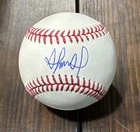 Franklin Arias signed ROMLB Rawlings Baseball Boston Red Sox Autograph Auto COA