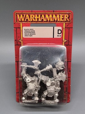 Black Orcs Metal OVP Warhammer Fantasy Old World