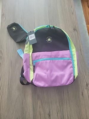 Converse Multiverse Microsuede 17'' Backpack Set Adjustable Strap Removable Pouch