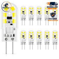 LED Lampe G4 Kaltweiß 6000K 1,5W 12V 160Lm 10Er Pack Beleuchtung