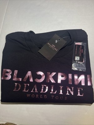 BlackPink Deadline World Tour Unisex Size (L) Large Shirt