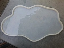XXL Silikonform Wolke / Geode (60x37cm) f&uuml;r Epoxidharz & Tisch &ndash; NEU!