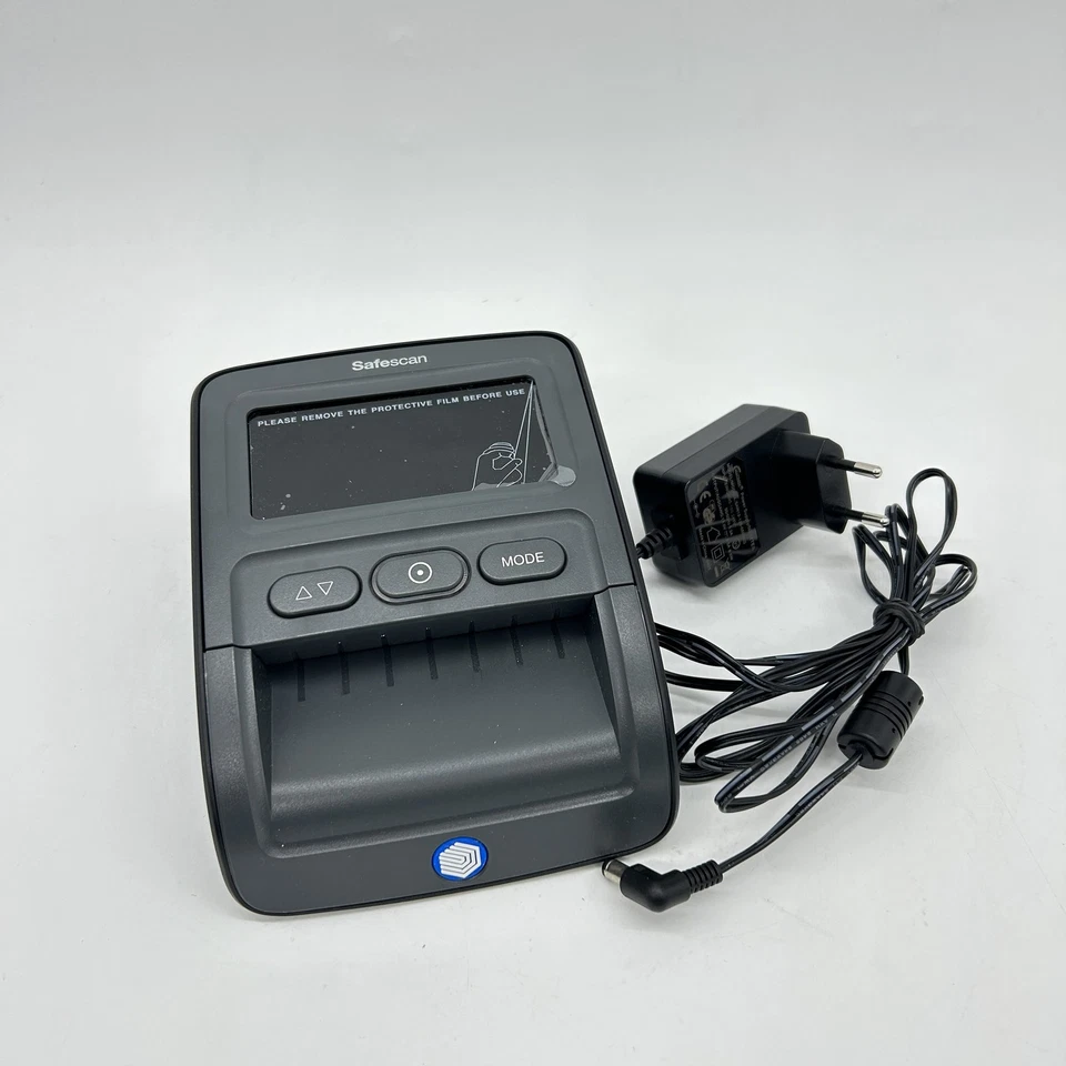 Safescan 155-SX tragbarer Falschgeldprüfer zur schnellen Prüfung von Banknoten -