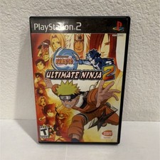 Bandai Namco Naruto: Ultimate Ninja 2 Sony PlayStation 2 PS2 T Teen Manual