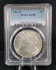 1921-D  $1 Morgan Silver Dollar PCGS AU58 #7092
