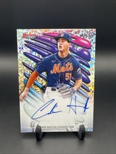 Colin Houck 2023 Bowman's Best - Shellacked Autographs Mini-Diamond 08/25 Auto