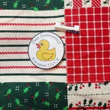 Pin Acrylic Duck Brooch Dear Autocorrect Funny It Is Never Duck Gift DIY New