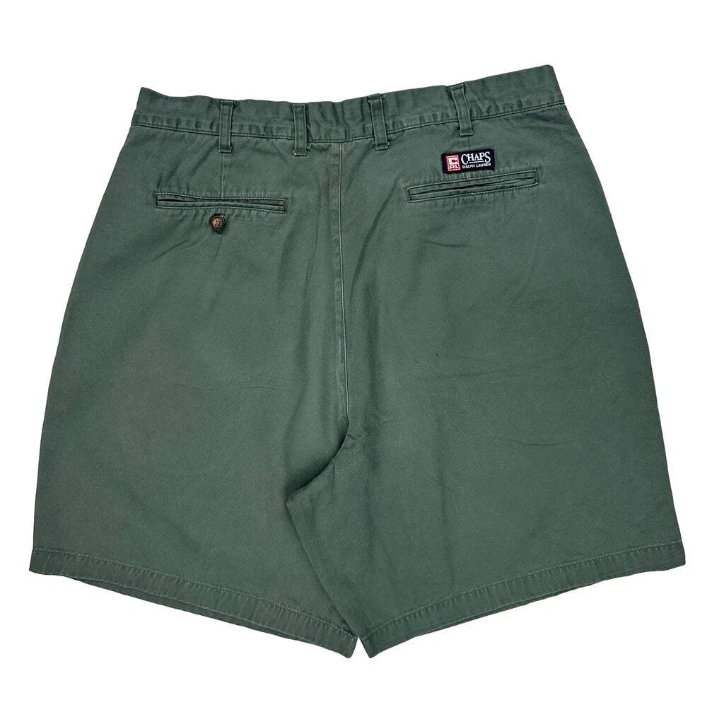 Chaps Ralph Lauren Chino Shorts - 34W 7L Green Cotton
Opens in a new window or tab