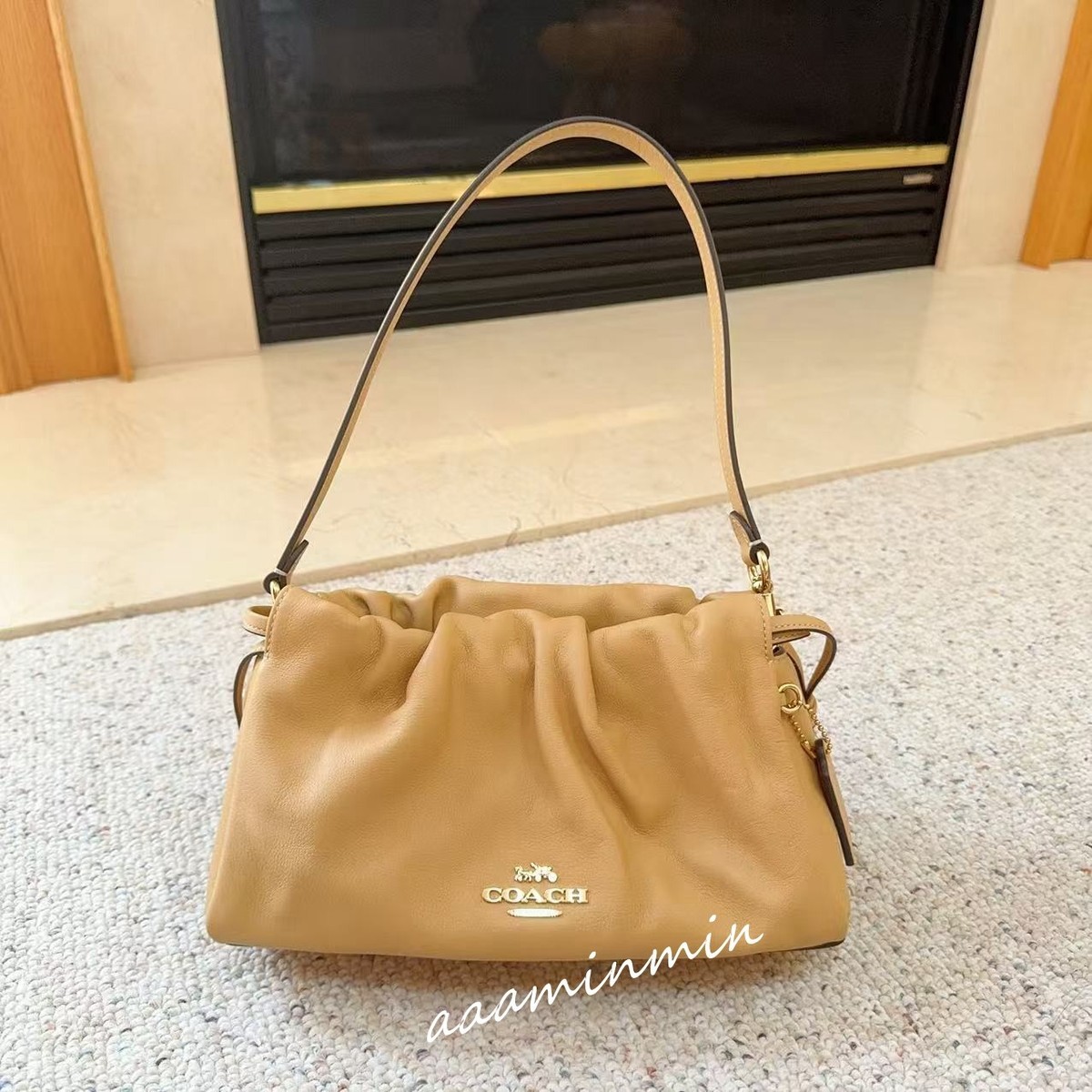 NWT Coach Faye Shoulder Bag With Ruching CV529 | eBay display picture 2