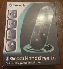 Wireless Multipoint Bluetooth Hands Free Car Kit Black