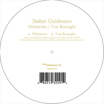 GOLDMANN , STEFAN - WOLVERINE/FIVE BOROUGHS NEW VINYL