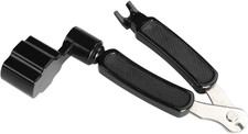 Black 3 in 1 Multifunction Guitar String Winder String Cutter Pin Puller,Musicon