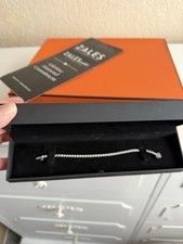 Zales 2 Carat Diamond Tennis Bracelet White Gold 10k Retail 2,669