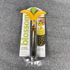 Joie Blossom Pineapple Corer & Slicer Stainless Steel Kitchen Tool BPA Free