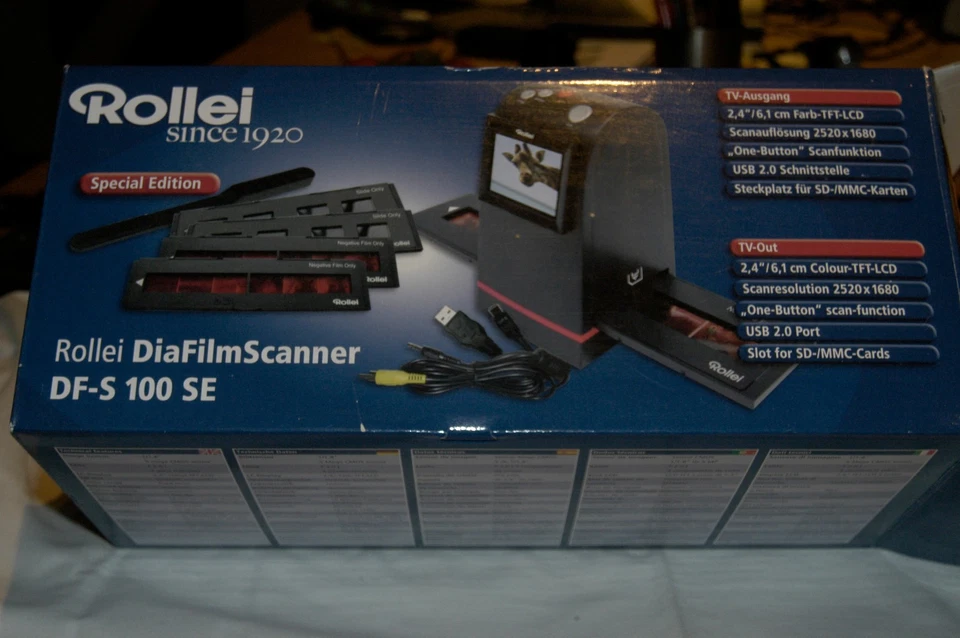 Rollei DiaFilmScanner DF-S 100 SE since 1920 Special Edition