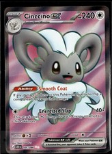 Cinccino ex 105/086 Ultra Rare Chaos Rising Pokemon Holo NM/M