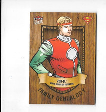 2026 Fleer Ultra Superman FAMILY GENEALOGY Zor-El #FG13