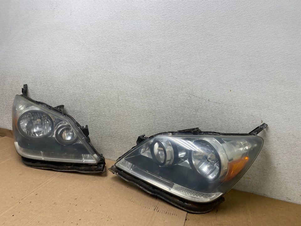 Conjunto de faróis de halogênio 2005 2006 2007 Honda Odyssey esquerda+direita U7077 DW - Imagem 2 de 4