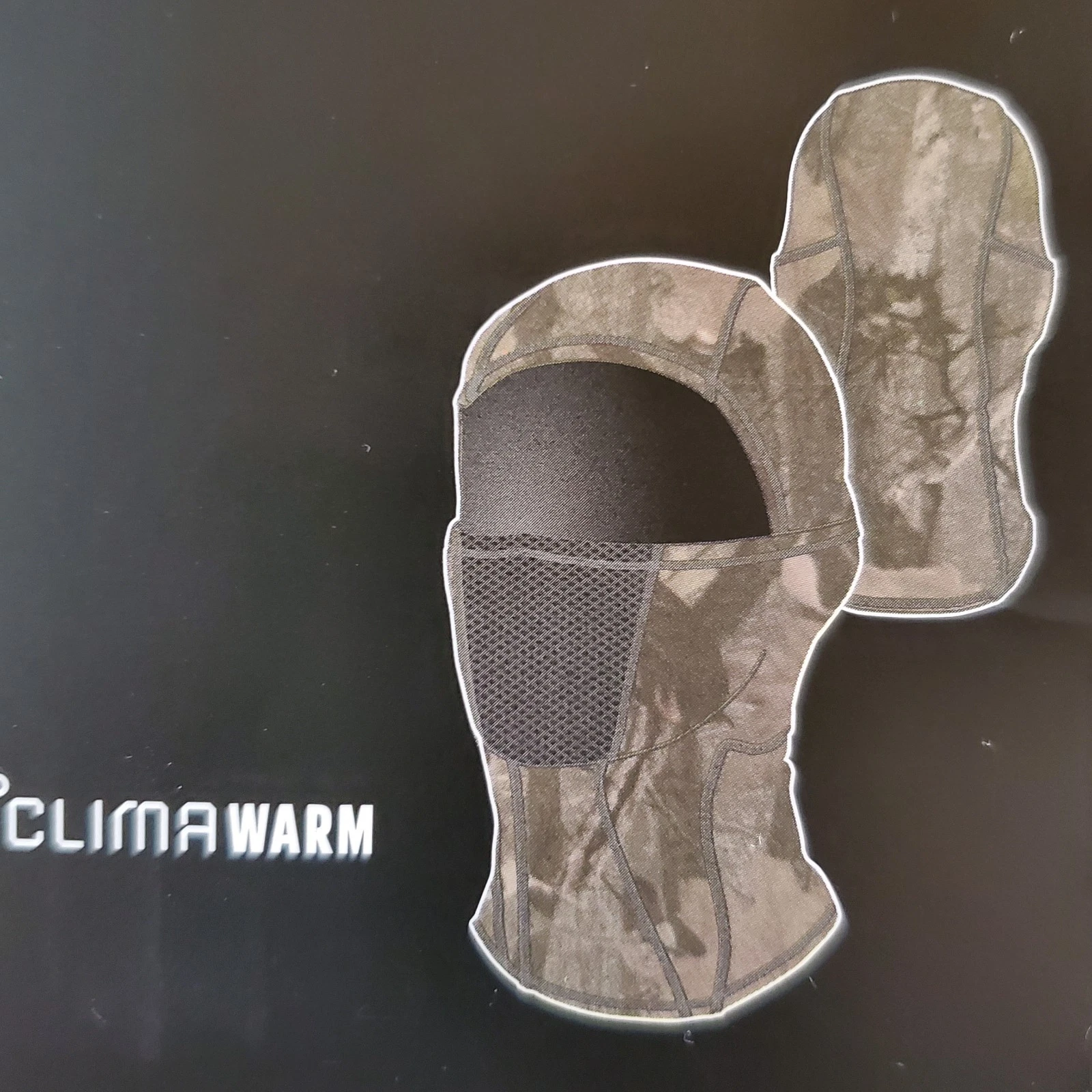 Adidas Alphaskin III Balaclava CAMO Hood Reflective Ski Mask | New in Box