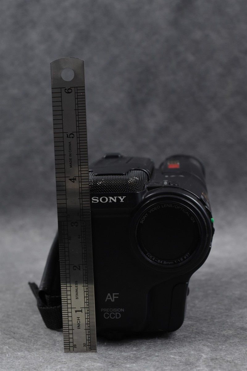 Sony Handycam CCD-TR82 Video8 Camcorder 12x SteadyShot Untested | eBay