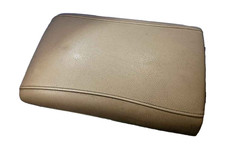 2007-2014 Ford Expedition Console Armrest Lid Tan Leather Top