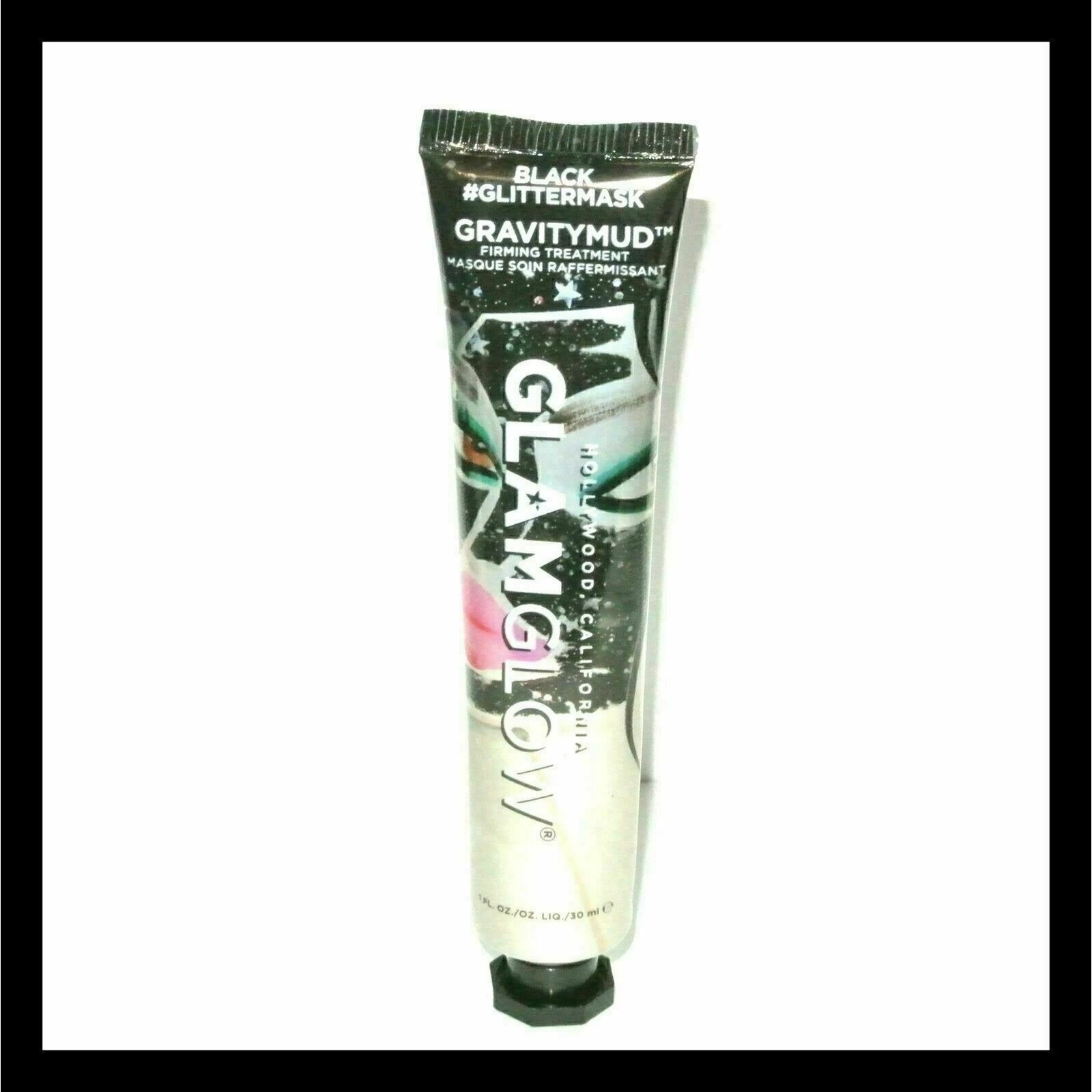 Укрепляющая лечебная отшелушивающая маска Glamglow Gravitymud BLACK GLITTER 1 жидкая унция 1990₽