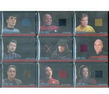 Star Trek Connections 38 Card Costume Relic Set S2