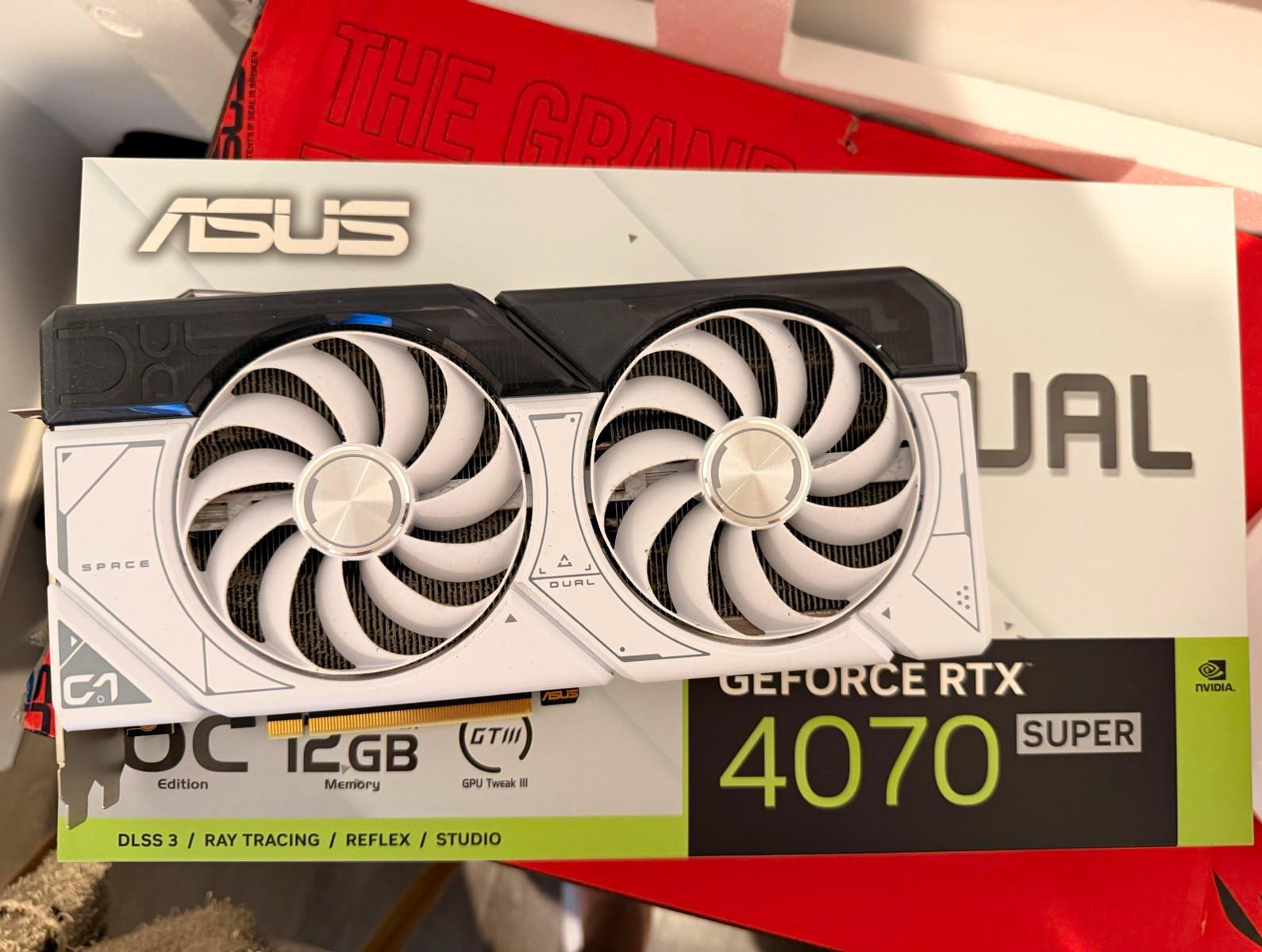 ASUS Dual NVIDIA GeForce RTX 4070 SUPER 12GB Ray Tracing DLSS 3
