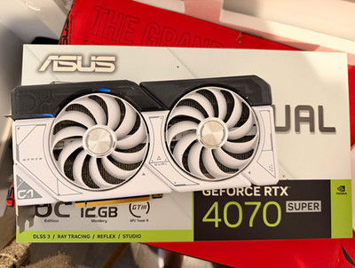 ASUS Dual NVIDIA GeForce RTX 4070 SUPER 12GB Ray Tracing DLSS 3