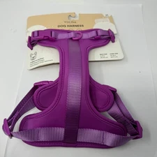 Wild One Dog Harness Purple Medium Soft Cushioned Adjustable Easy to Secure