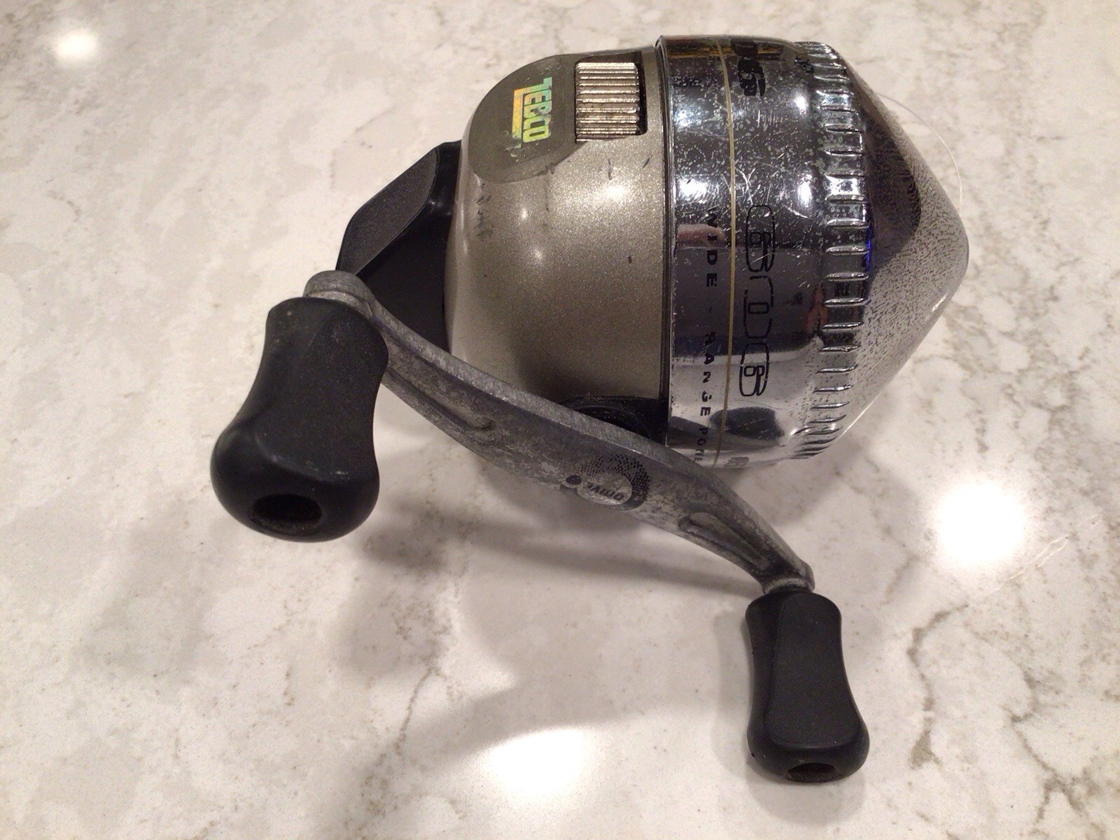 Zebco 606 Vintage SpinCast Reel In Good Working Condition