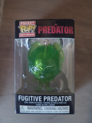 #ad Funko Pocket Pop THE PREDATOR The Fugitive Predator Green Vinyl KeyChain $11.35