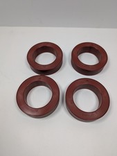 Lot Of 4X Vacuumschmelze (VAC) W468-07B Ferrite Toroid Rings