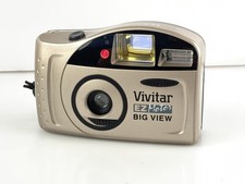 Vivitar EZ Motor Big View Vintage 35mm Film Point & Shoot Compact Camera Tested