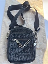 Steve Madden Damien Matelass  Crossbody Quilted Purse