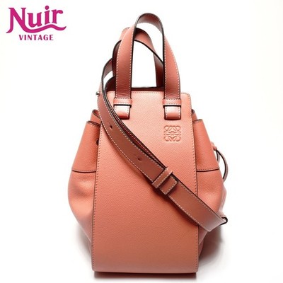 Loewe LOEWE Shoulder Bag Hammock Small Leather 2way Pink Used