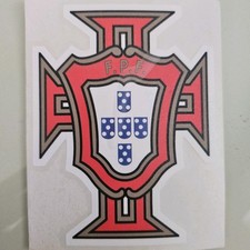 Vintage Portugal Federation National Team Futbol Football Soccer decal Sticker